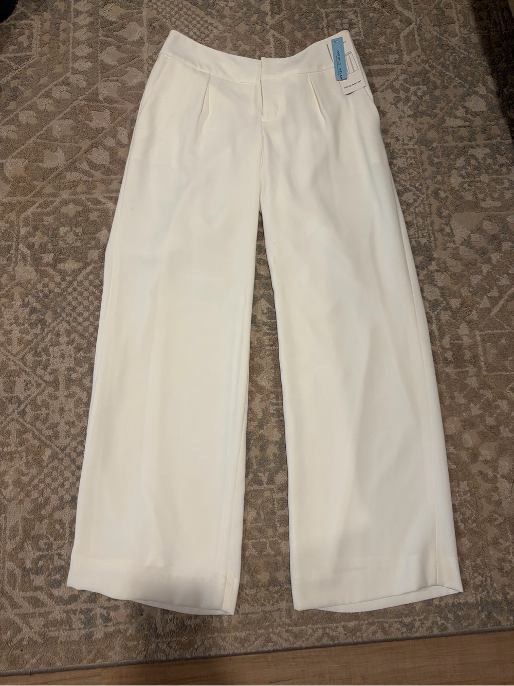 ANTONIO MELANI wide leg pleated pant